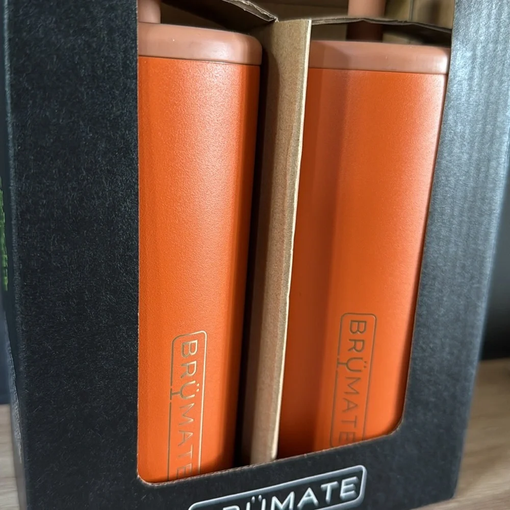 BrüMate 12oz Orange Tumbler 2-Pack •NIB - Picture 2 of 7